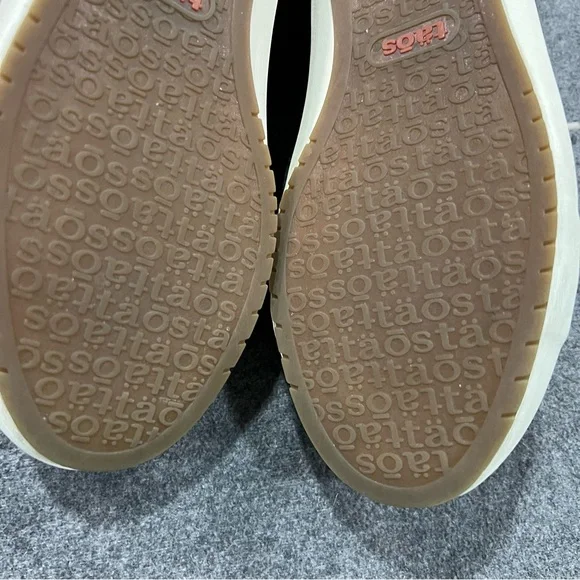 Taos Star Shoes Sneakers Womens Size 8 Dark Gray Washed Denim Casual Lace Up - Picture 13 of 13